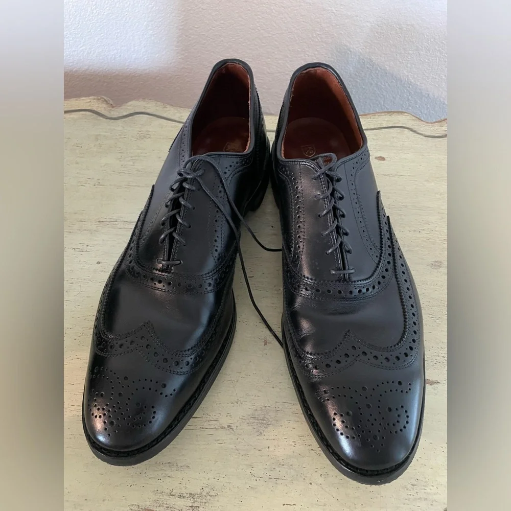 Allen Edmonds McAllister Wingtip Oxford Dress Shoe with Dainite Sole 14‎ C $450